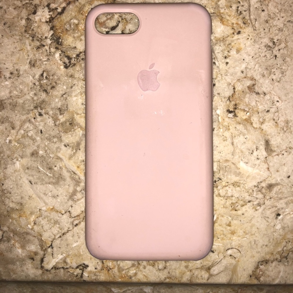 iPhone 7 Silicone Case Pink Sand